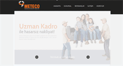 Desktop Screenshot of meteconakliyat.com.tr